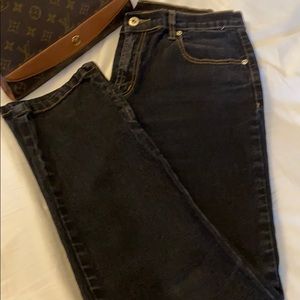 DG2 Black Stretch Jeans